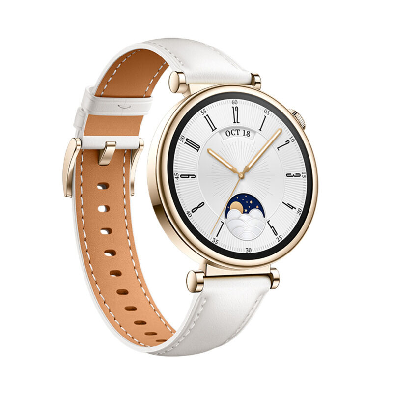 Huawei Watch GT 4, 41mm, Leather White